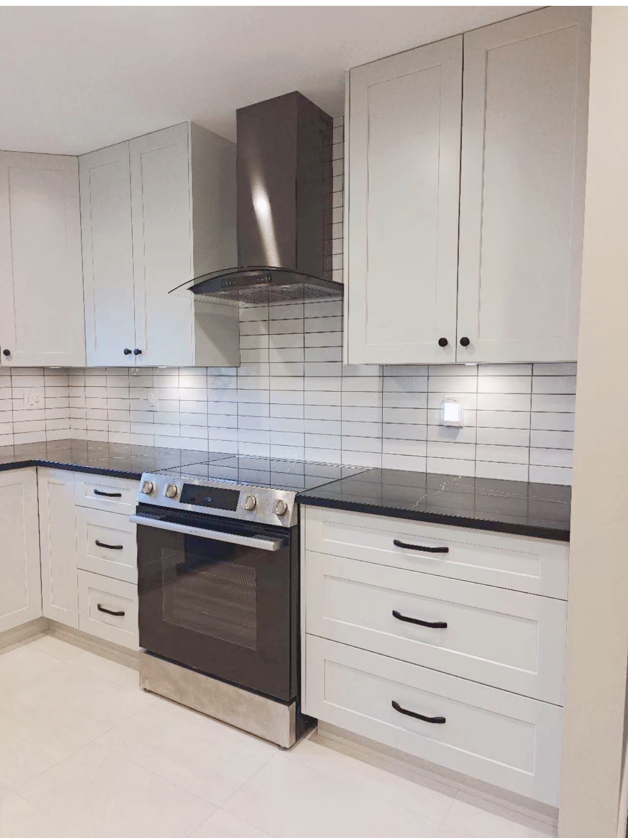 Interior renovation kitchen